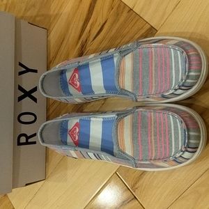 Roxy girls RG Lido III slip on shoe sz 3